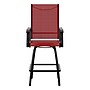 Flash Furniture Valerie All-Weather Textilene Swivel Patio Stools, Red, 2/Pack (2ETSWVLPTO30RD)~#|#~sp208455551_sc7