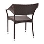 Flash Furniture Jace 34"H Espresso PE Rattan Wicker Commercial Grade Stacking Patio Chair, 2/Pack (2TTTT002ESP)~#|#~sp208458600_sc7