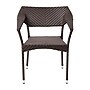 Flash Furniture Jace 34"H Espresso PE Rattan Wicker Commercial Grade Stacking Patio Chair, 2/Pack (2TTTT002ESP)~#|#~sp208458608_sc7