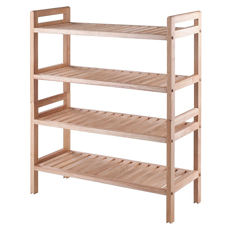 Winsome Trading Inc. Mercury 2-Piece Stackable Shoe Rack Set (81429) image 1