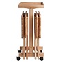 Winsome Isabelle 19" x 16" Wooden Folding Table Set, Natural (42820)~#|#~sp20864854_sc7