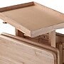 Winsome Isabelle 19" x 16" Wooden Folding Table Set, Natural (42820)~#|#~sp20864856_sc7