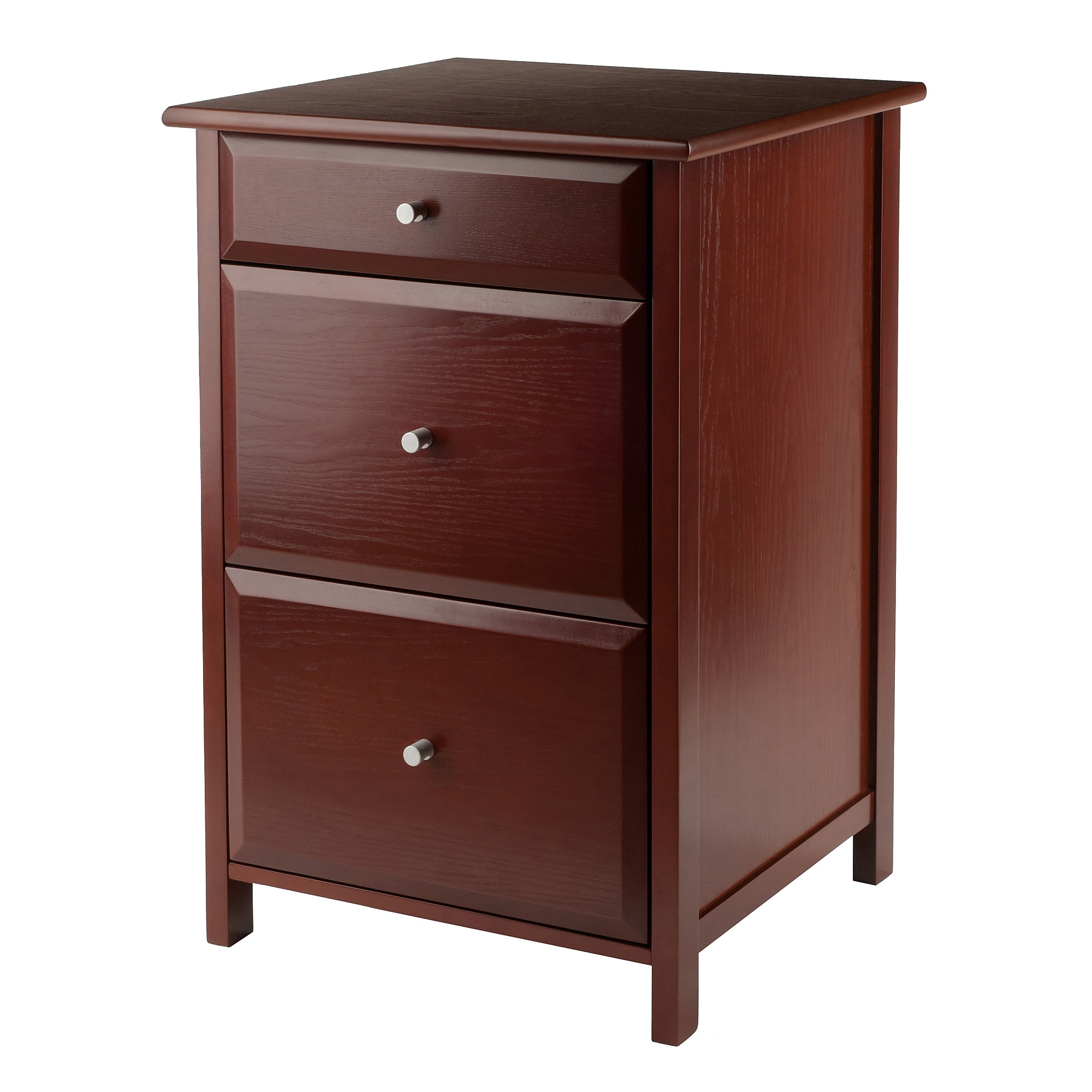 Winsome Delta File Cabinet, Walnut (94321) Sansujyuku sansujyuku.com