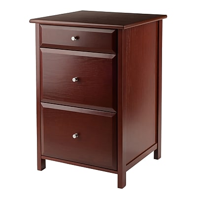 Winsome Delta File Cabinet, Walnut (94321) Sansujyuku sansujyuku.com