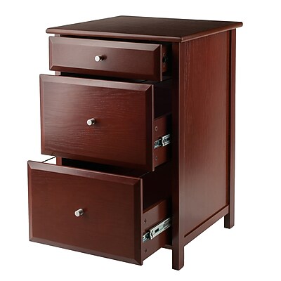 Winsome Delta File Cabinet, Walnut (94321) Sansujyuku sansujyuku.com
