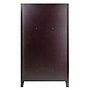 Winsome Bordeaux Modular Wine Cabinet with X-Panel, Dark Wood (92442)~#|#~sp20865121_sc7