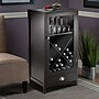 Winsome Bordeaux Modular Wine Cabinet with X-Panel, Dark Wood (92442)~#|#~sp20865124_sc7