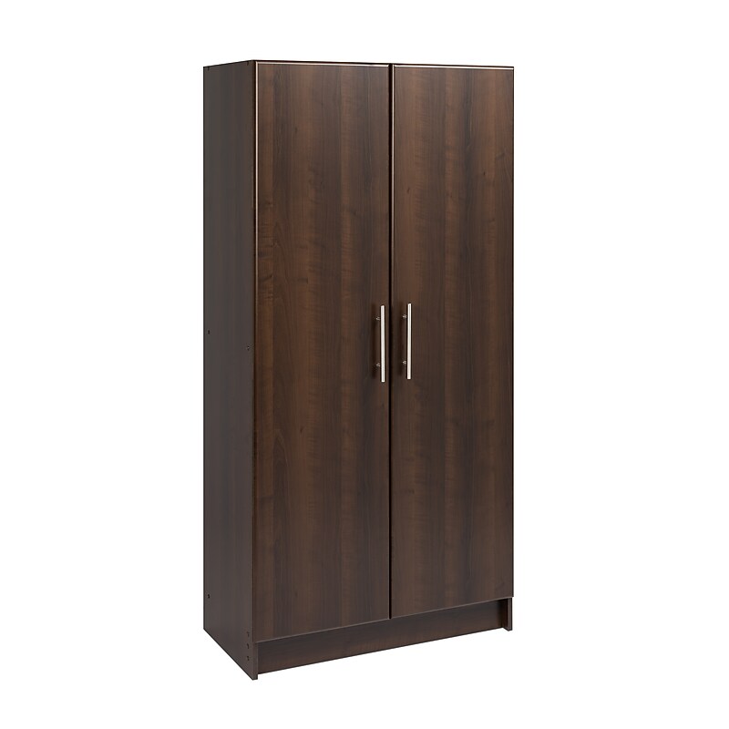 Prepac Elite 32" Storage Cabinet, Espresso (EES-3264) image 1