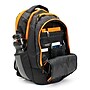M-Edge Commuter Laptop Backpack, Large, Black/Orange (BPK-CO6-PO-BO)~#|#~sp20961153_sc7