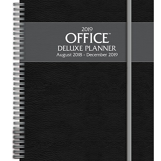 Wells St By Lang Office 2019 Deluxe Planner (19997061028) at Staples