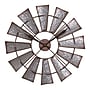 La Crosse Clock 22 Inch Metal Windmill Quartz Wall Clock (404-3956)~#|#~sp20964602_sc7
