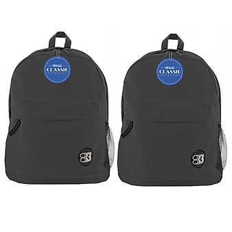 Basics Classic School Backpack - Black