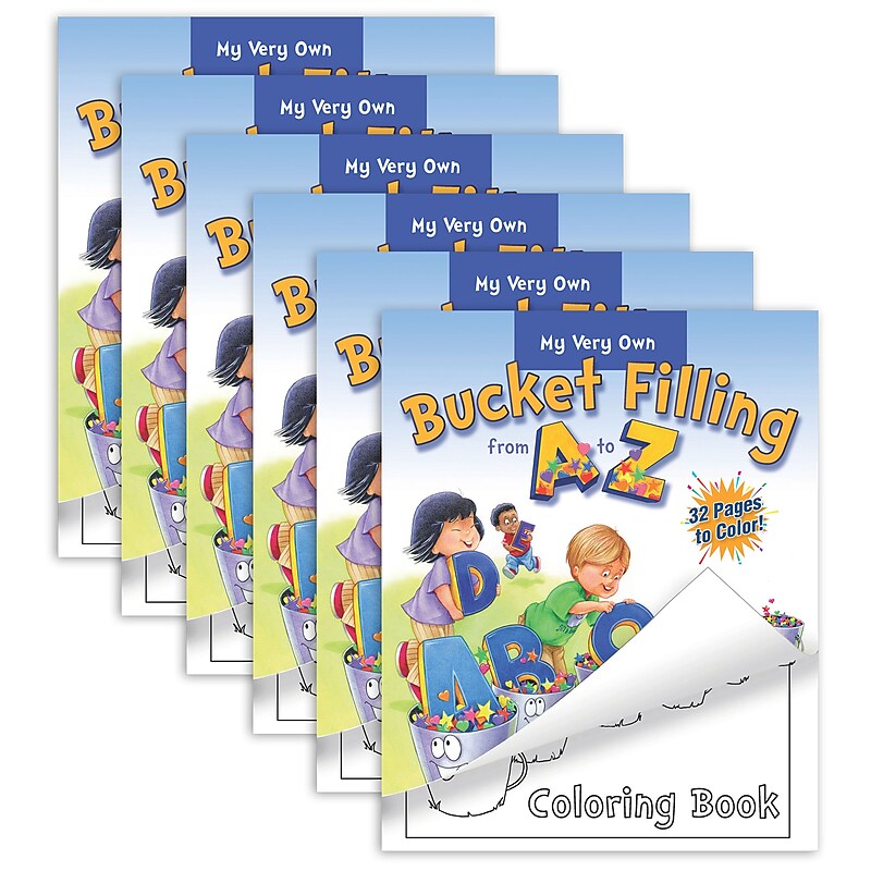 Bucket Fillers A-Z Coloring Book, 32 Pages, 6/Bundle(BUC9780996099905-6) image 1