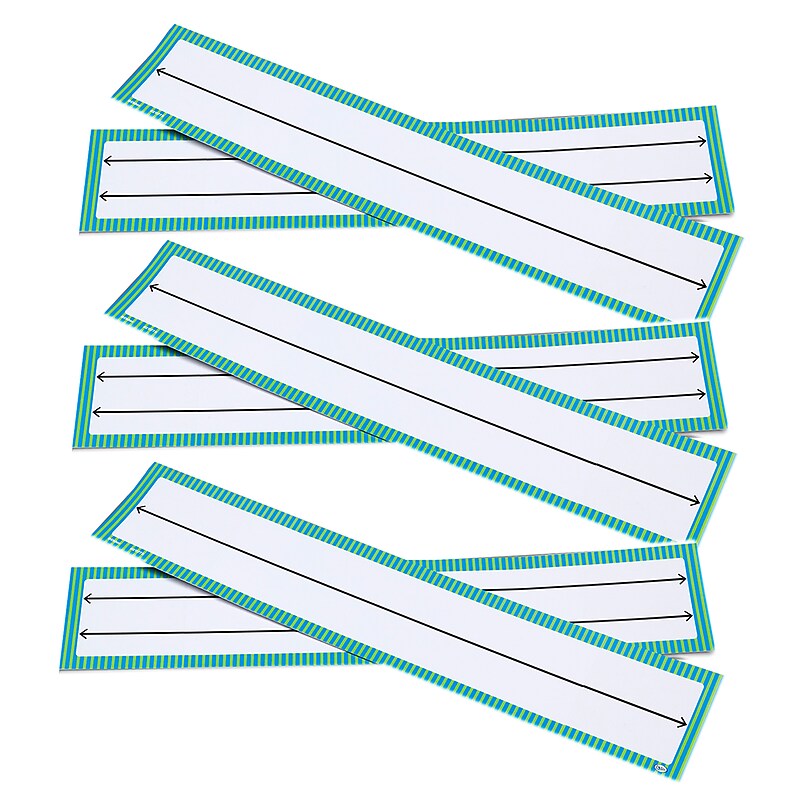 Didax Blank Student Number Lines, 10 Per Pack, 3 Packs (DD-211775-3) image 1