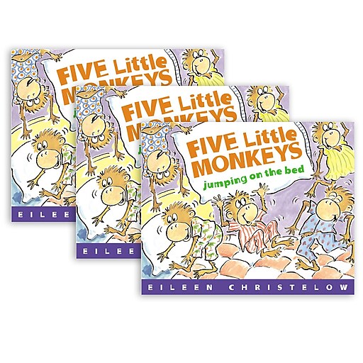 Houghton Mifflin Harcourt Five Little Monkeys Jumping on the Bed
