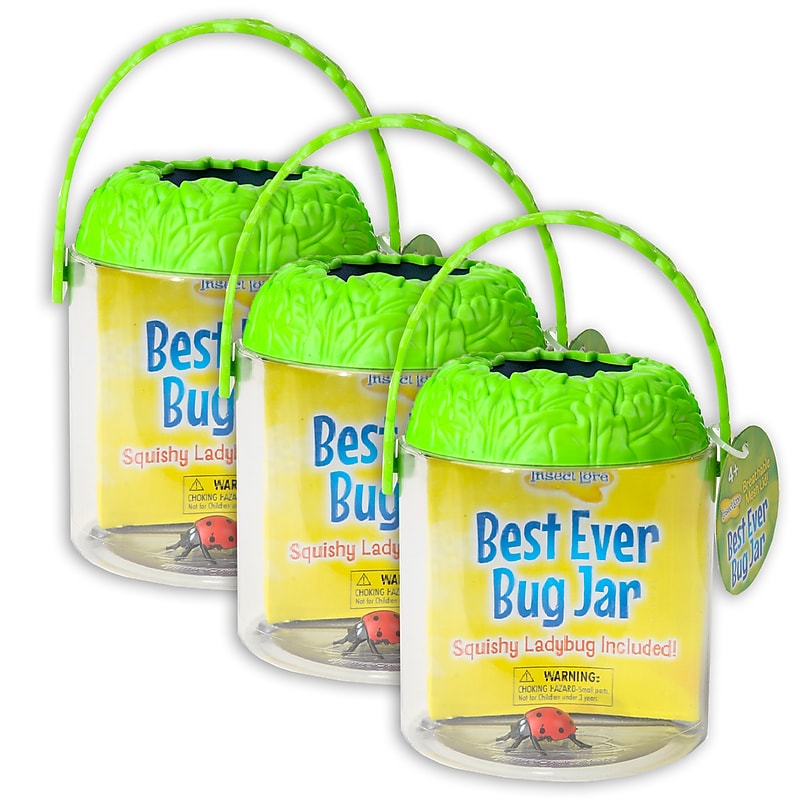 Insect Lore Best Ever Bug Jar, Pack of 3 (ILP2730-3) image 1