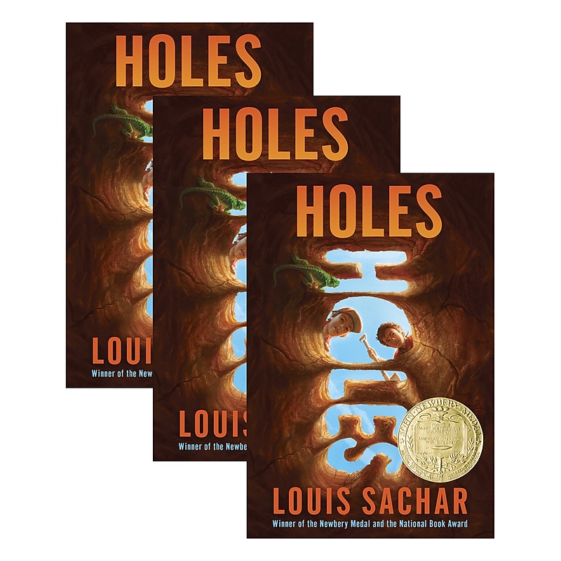 Holes by Louis Sachar, Paperback, Pack of 3 (ING0440414806-3) image 1