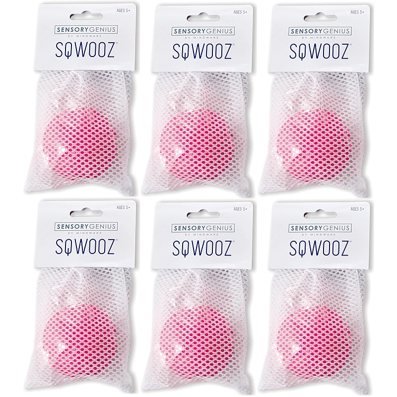 Sensory Genius Sqwooz Stress Ball, 6/Bundle (MWA13785010-6) image 1