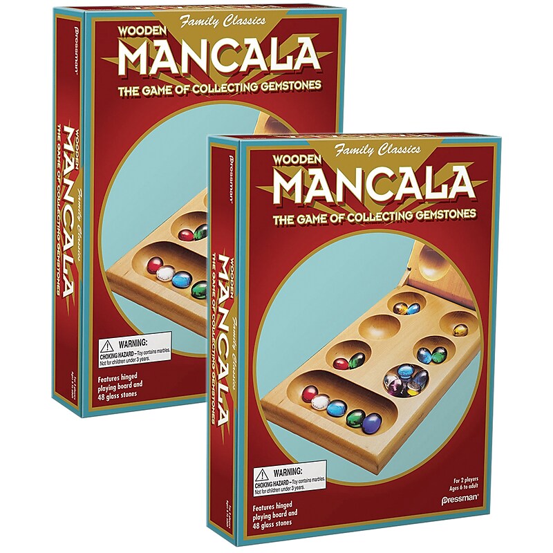 Pressman Mancala Game, Pack of 2 (PRE442606-2) image 1