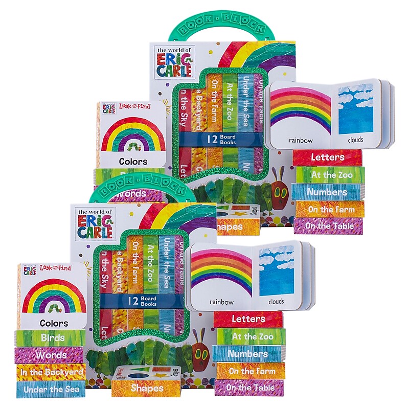 PI Kids My First Library Eric Carle, 12 Books Per Set, 2 Sets (PUB7780900-2) image 1