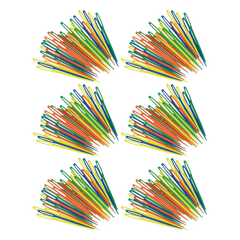 Roylco Plastic Lacing Needles, 32/Pack, 6 Packs (R-5601-6) image 1