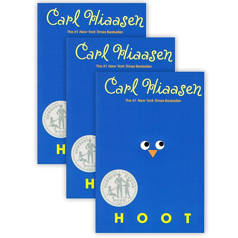 Hoot by Carl Hiaasen, Pack of 3 (RH-9780440419396-3) image 1