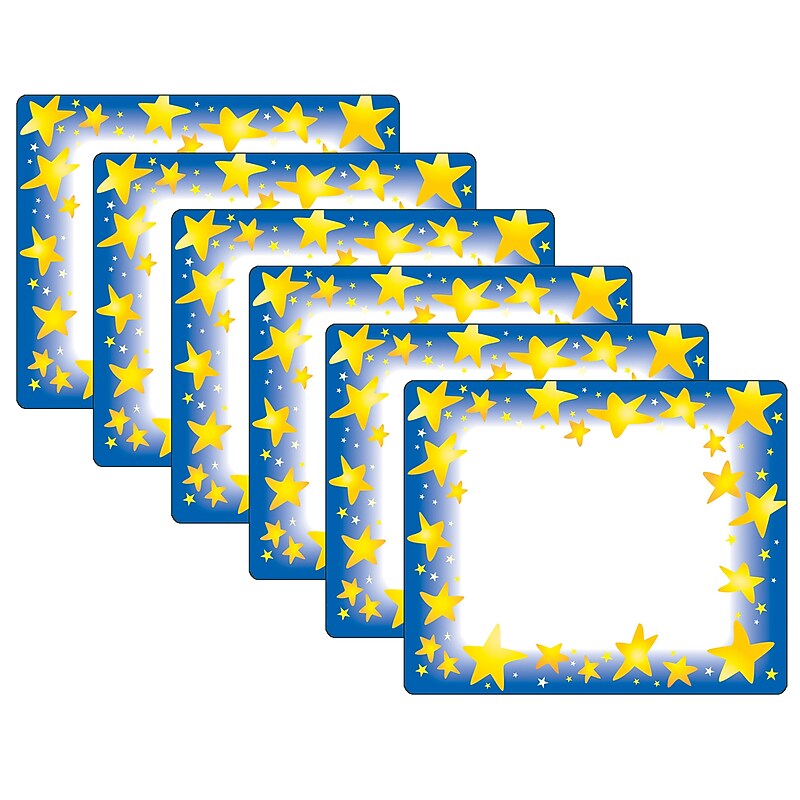 TREND Star Brights Terrific Labels, 36 Per Pack, 6 Packs (T-68022-6) image 1