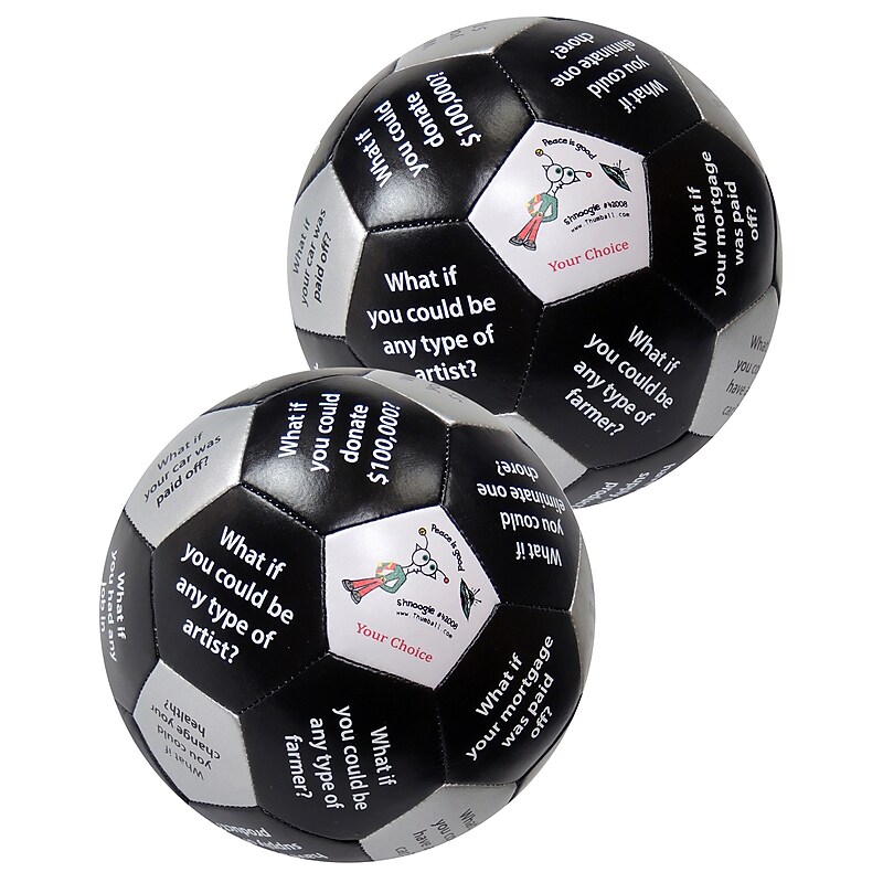 Talicor 6" Thumball, What If ____?, Pack of 2 (TAL9032-2) image 1