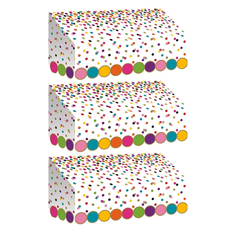 Teacher Created Resources Confetti Awning, Pack of 3 (TCR77882-3) image 1