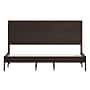 Flash Furniture Asher Dark Brown Platform Bed with Wooden Slats and Headboard, King (MG09004KBKDKBRN)~#|#~sp209870832_sc7