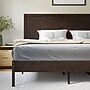 Flash Furniture Asher Dark Brown Platform Bed with Wooden Slats and Headboard, King (MG09004KBKDKBRN)~#|#~sp209870837_sc7