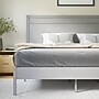 Flash Furniture Kingston Gray Platform Bed with Wooden Slats and Headboard, King (MG09003KBKGW)~#|#~sp209871307_sc7