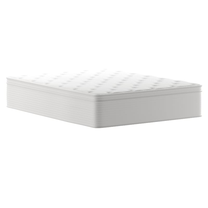 Flash Furniture Vista Premium Memory Foam Hybrid Pocket Spring Mattress, Queen (CLLUXET23214Q) image 1