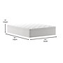 Flash Furniture Vista Premium Memory Foam Hybrid Pocket Spring Mattress, Queen (CLLUXET23214Q)~#|#~sp209871631_sc7