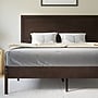 Flash Furniture Asher Dark Brown Platform Bed with Wooden Slats and Headboard, Queen (MG09004QBQDKBRN)~#|#~sp209872384_sc7