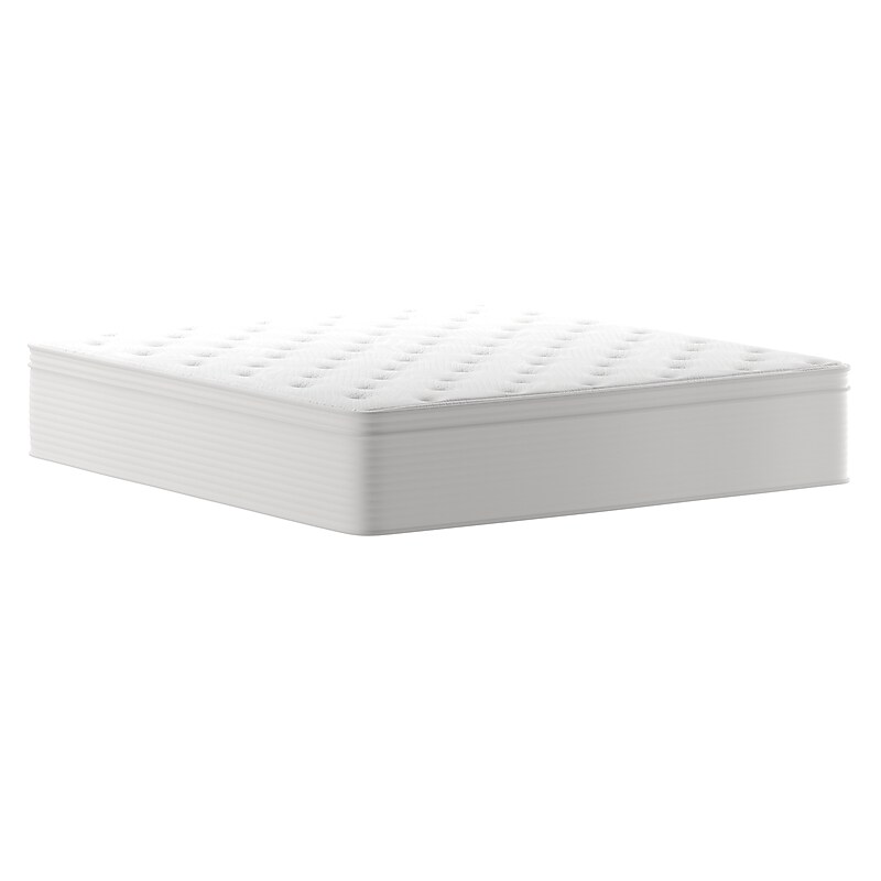 Flash Furniture Vista Premium Memory Foam Hybrid Pocket Spring Mattress, King (CLLUXET23214K) image 1