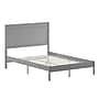 Flash Furniture Kingston Gray Platform Bed with Wooden Slats and Headboard, Full (MG09003FBFGW)~#|#~sp209873650_sc7