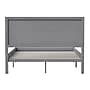 Flash Furniture Kingston Gray Platform Bed with Wooden Slats and Headboard, Full (MG09003FBFGW)~#|#~sp209873876_sc7