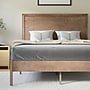 Flash Furniture Asher Light Brown Platform Bed with Wooden Slats and Headboard, Full (MG09004FBFOAK)~#|#~sp209874789_sc7