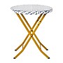 Flash Furniture Rouen Indoor/Outdoor Foldable French Bistro Set, Navy/White/Natural (FVFWA085NVYWHT)~#|#~sp209880075_sc7