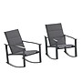 Flash Furniture Brazos Outdoor Rocking Chairs with Flex Comfort Material, Black, 2/Pack (2FVFSC2315NBLK)~#|#~sp210039501_sc7