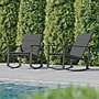 Flash Furniture Brazos Outdoor Rocking Chairs with Flex Comfort Material, Black, 2/Pack (2FVFSC2315NBLK)~#|#~sp210039503_sc7
