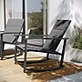 Flash Furniture Brazos Outdoor Rocking Chairs with Flex Comfort Material, Black, 2/Pack (2FVFSC2315NBLK)~#|#~sp210039504_sc7