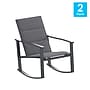Flash Furniture Brazos Outdoor Rocking Chairs with Flex Comfort Material, Black, 2/Pack (2FVFSC2315NBLK)~#|#~sp210039508_sc7