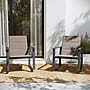 Flash Furniture Brazos Outdoor Rocking Chairs with Flex Comfort Material, Brown, 2/Pack (2FVFSC2315NBRN)~#|#~sp210039520_sc7