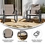 Flash Furniture Brazos Outdoor Rocking Chairs with Flex Comfort Material, Brown, 2/Pack (2FVFSC2315NBRN)~#|#~sp210039528_sc7