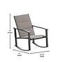 Flash Furniture Brazos Outdoor Rocking Chairs with Flex Comfort Material, Brown, 2/Pack (2FVFSC2315NBRN)~#|#~sp210039529_sc7