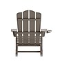 Flash Furniture Newport Adirondack Rocking Chair with Cup Holder, Brown (LEHMP104431BR)~#|#~sp210039576_sc7