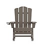 Flash Furniture Newport Adirondack Rocking Chair with Cup Holder, Brown (LEHMP104431BR)~#|#~sp210039579_sc7