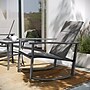 Flash Furniture Brazos Outdoor Rocking Chair Bistro Set with 2 Chairs and Table, Gray/Black (FVFSC2315GRY)~#|#~sp210039601_sc7